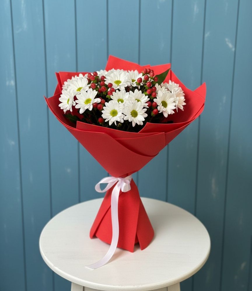 Букет цветов из: Хризантемы в Булгаково Башкортостан