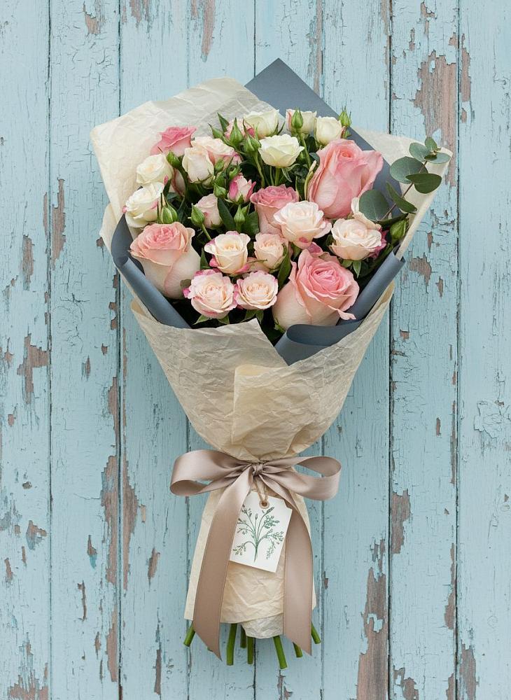 Букет цветов из: Розы в Булгаково Башкортостан