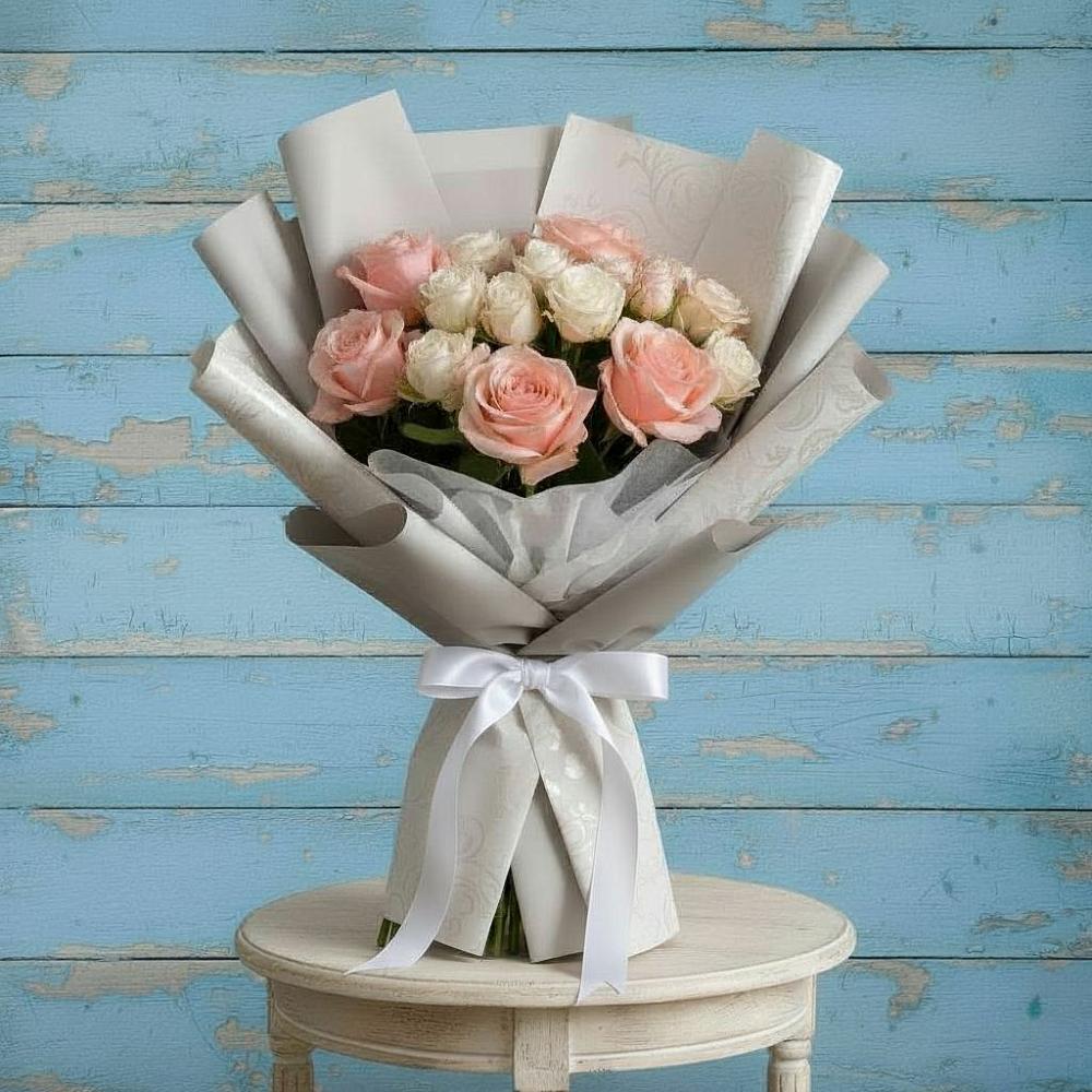 Букет цветов из: Розы в Булгаково Башкортостан