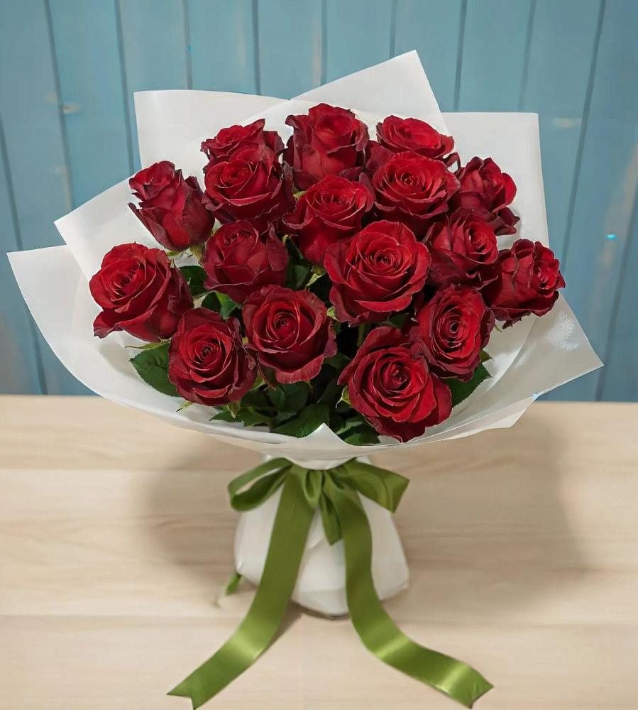 Букет Красные розы в Булгаково Башкортостан