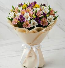 Букет цветов из:  Альстромерии в Булгаково Башкортостан