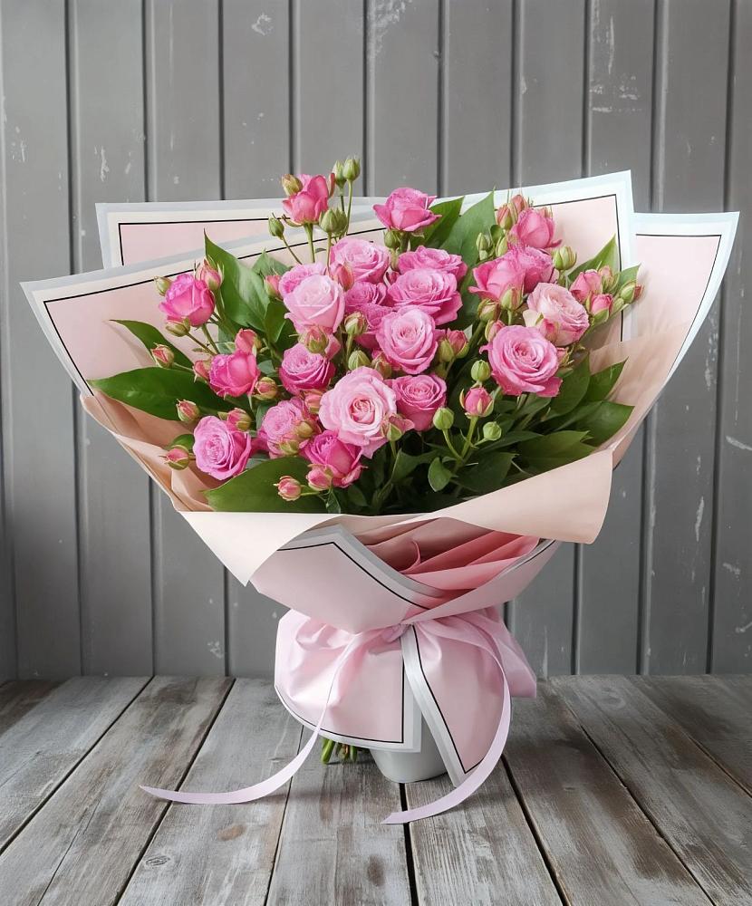 Букет Розовый кустик в Булгаково Башкортостан