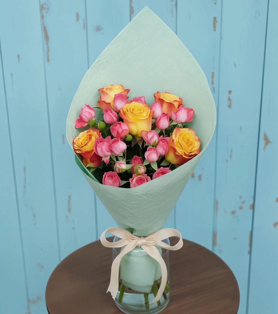 Букет цветов из: Розы в Булгаково Башкортостан