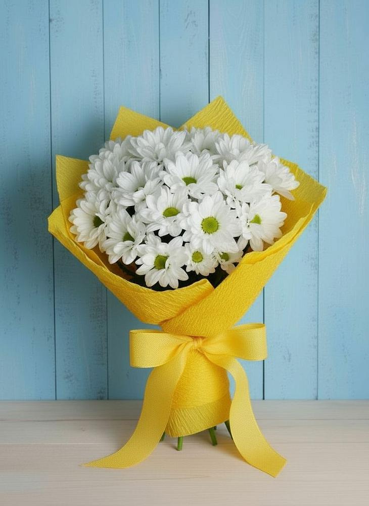 Букет цветов из: Хризантемы в Булгаково Башкортостан