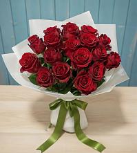 Букет Красные розы в Булгаково Башкортостан