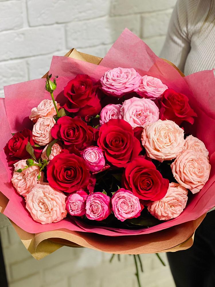 Букет цветов из: Розы в Булгаково Башкортостан