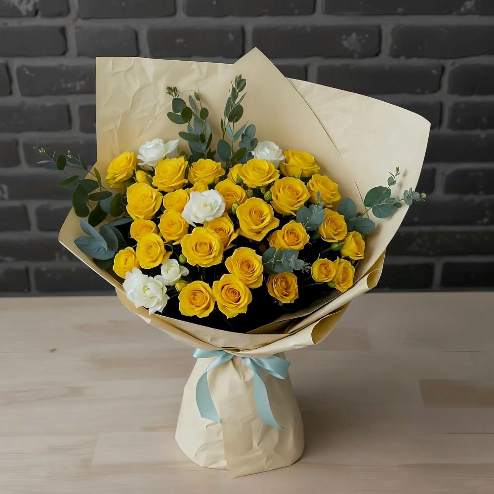 Букет цветов из: Розы в Булгаково Башкортостан