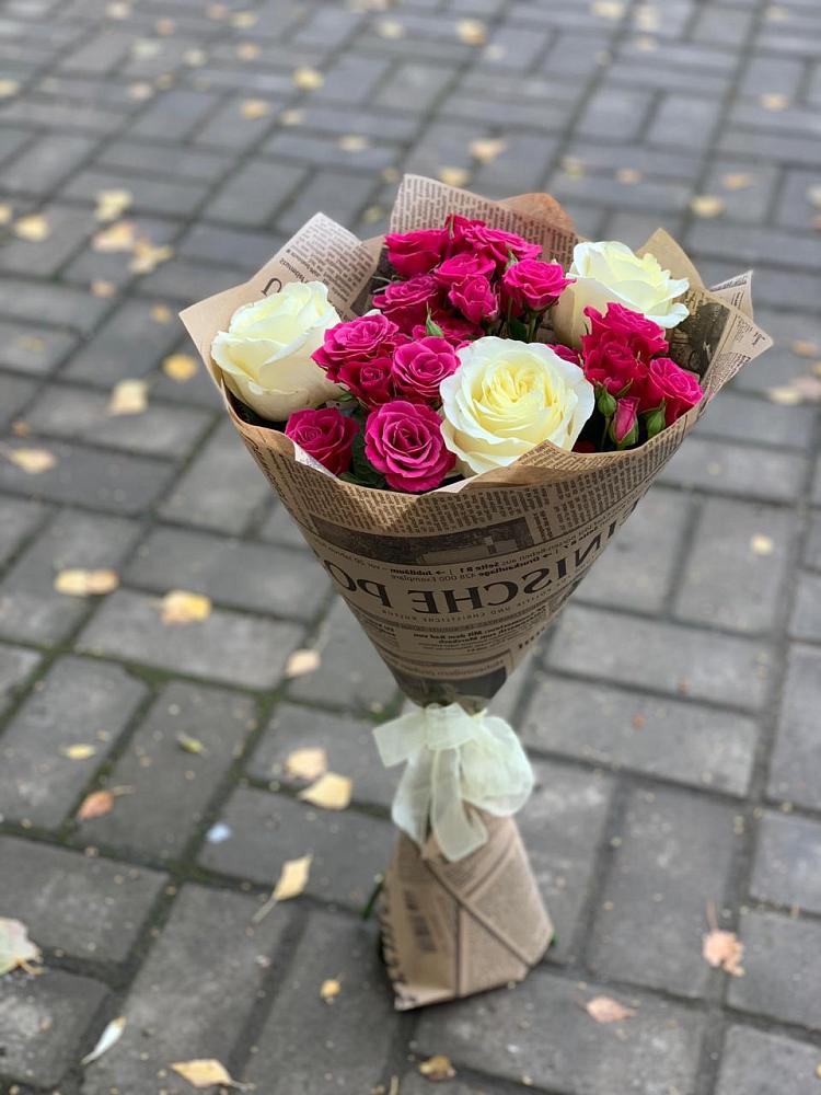 Букет цветов из: Розы в Булгаково Башкортостан