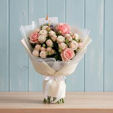 Букет цветов из:  Розы в Булгаково Башкортостан